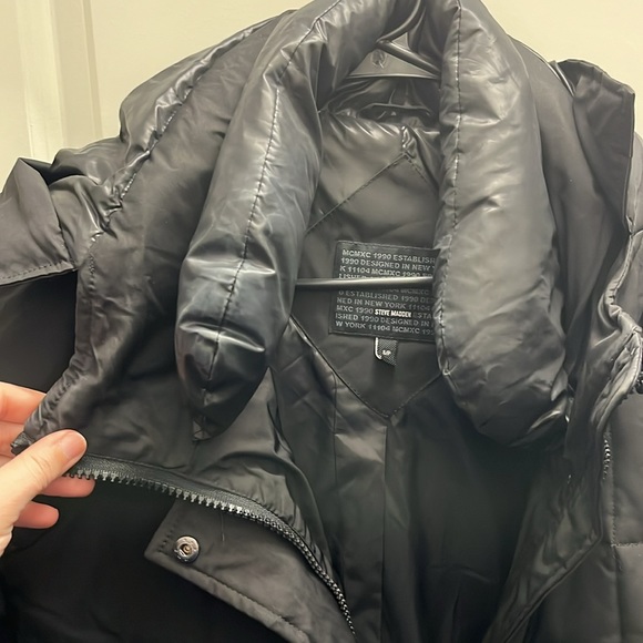 Steve Madden Maxi Puffer Jacket - Picture 5 of 10